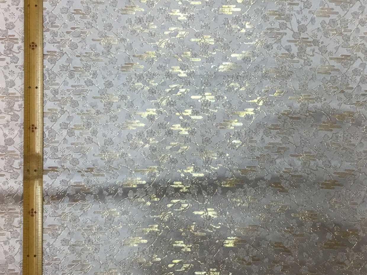 金襴生地／薄紫／薄地／50cm×50cm