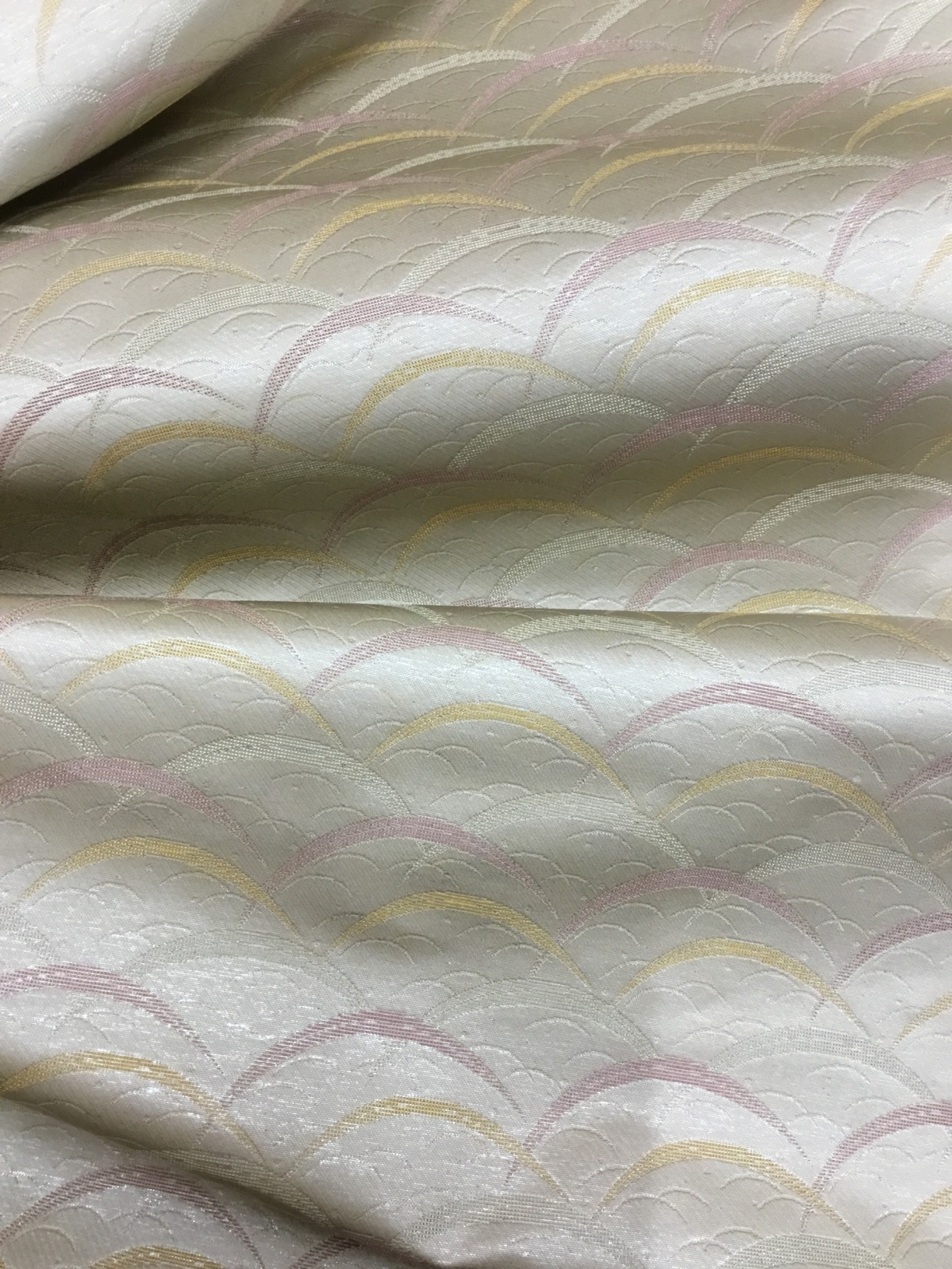 金襴生地ベージュ／10cm単位〜／60cm〜