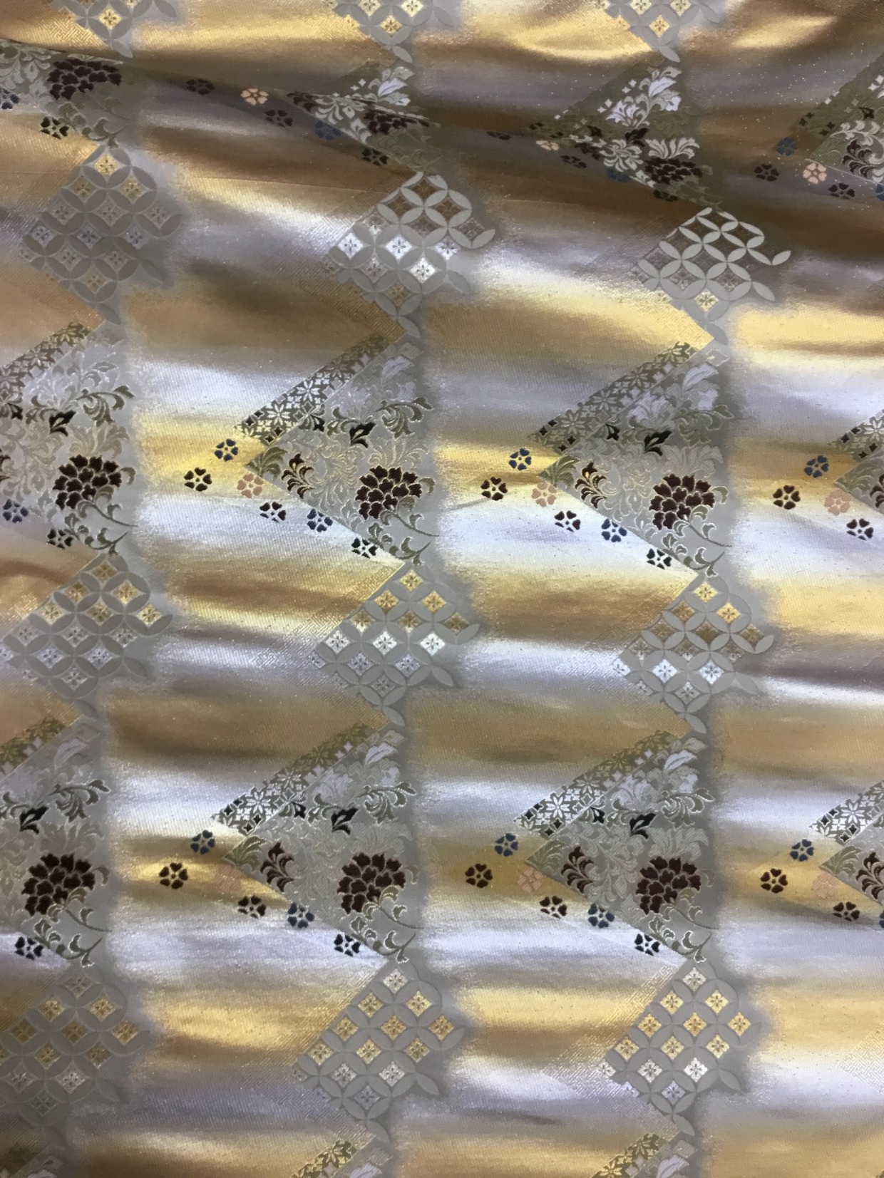 金襴生地／金銀／10cm単位〜／50cmまで