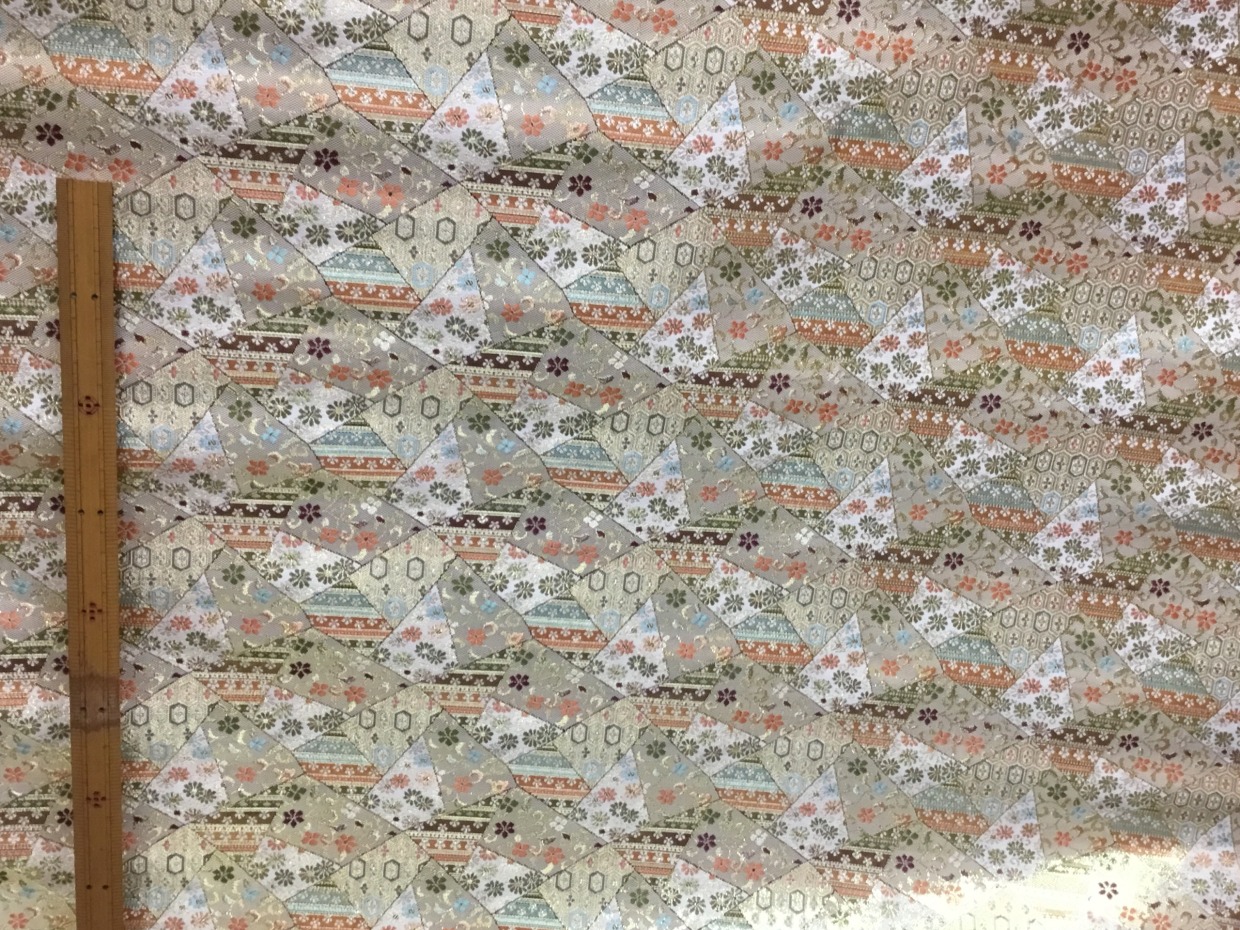 金襴生地／金／10cm単位〜／50cmまで