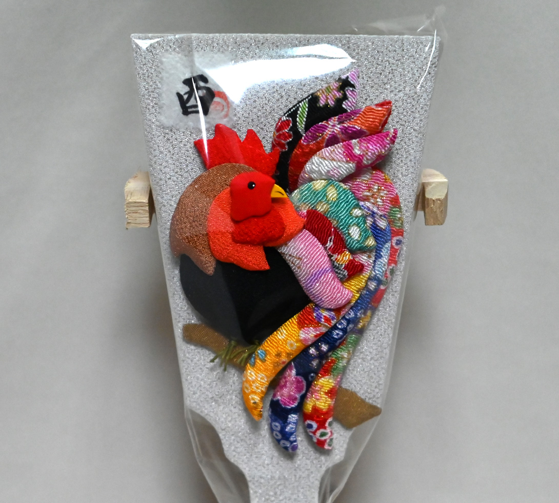 押絵羽子板 十二支 「酉」