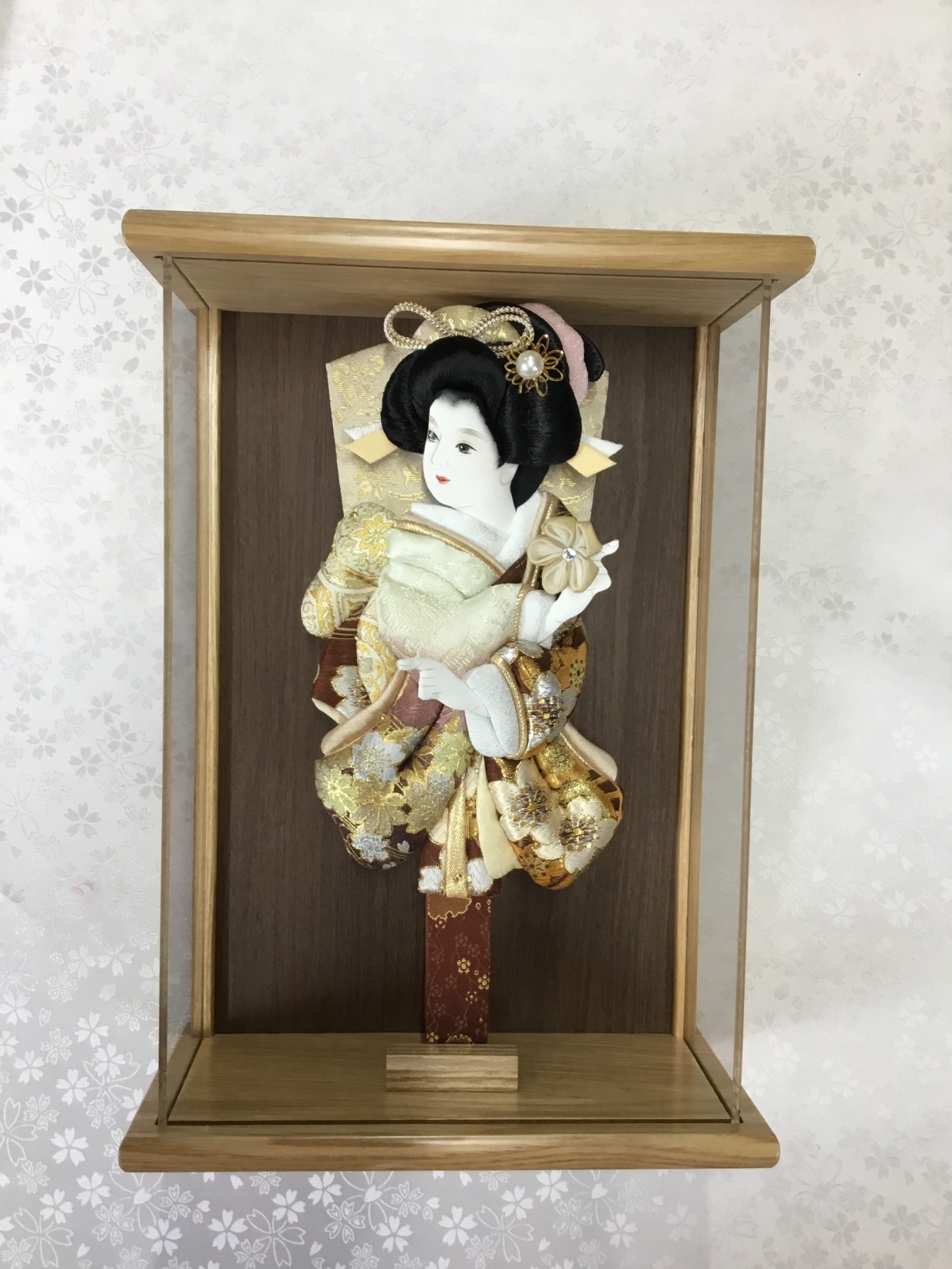 押絵羽子板　アクリルケース入り