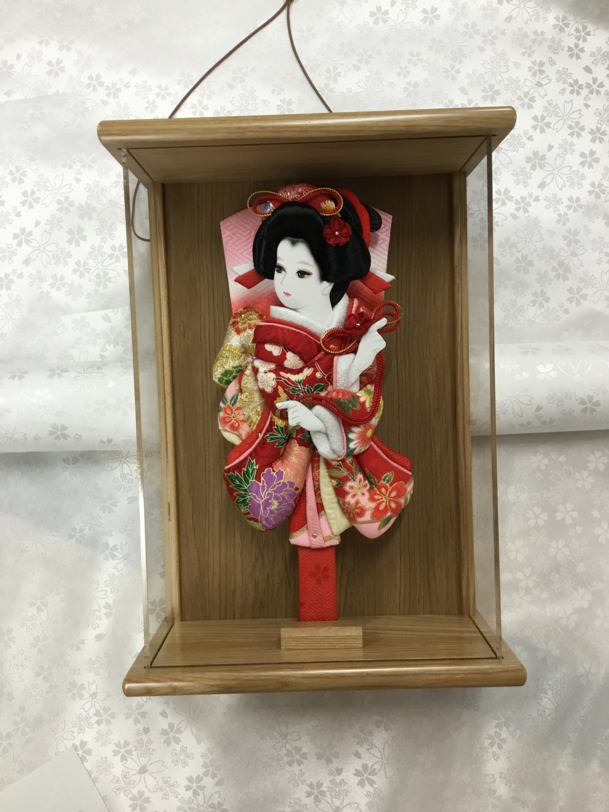 押絵羽子板　アクリルケース入り